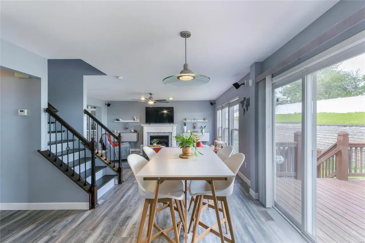 A beautifully organized room prepared by Archer Spaces for a home sale in St. Louis